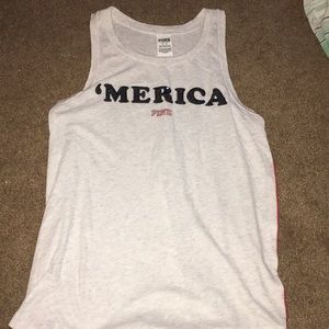 Pink tank top